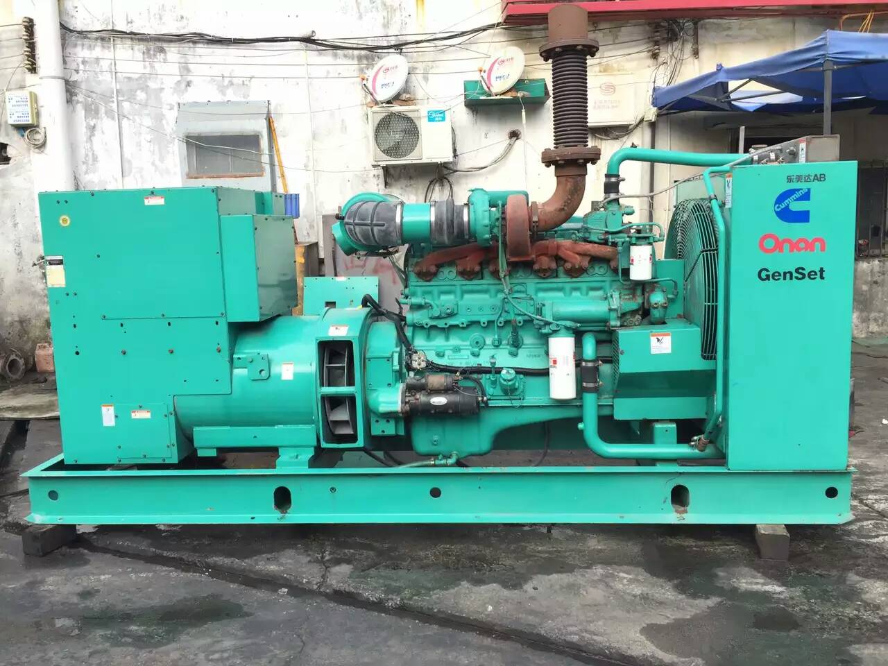 哈密租赁发电机-柴油发电机不正常冒烟的原因